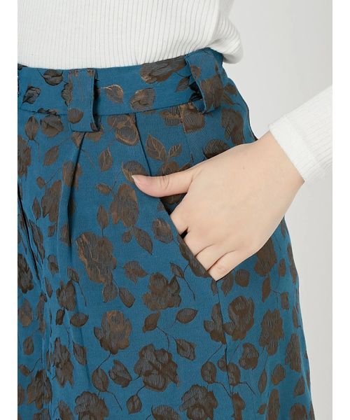 EMODA（エモダ）の「ジャガードミニスカート（スカート・レディース・ブラック/ブラウン・SMALL/MEDIUM）」の8枚目の写真