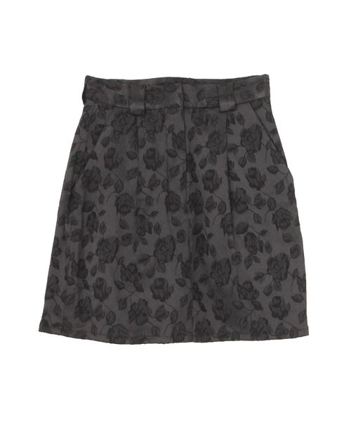 EMODA（エモダ）の「ジャガードミニスカート（スカート・レディース・ブラック/ブラウン・SMALL/MEDIUM）」の12枚目の写真