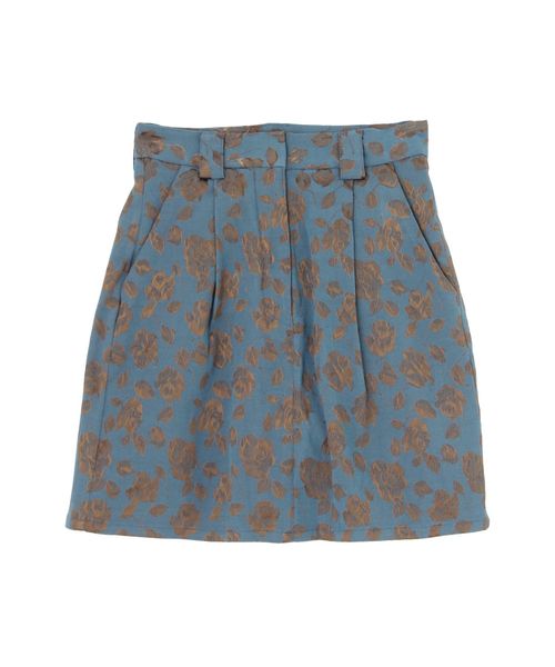 EMODA（エモダ）の「ジャガードミニスカート（スカート・レディース・ブラック/ブラウン・SMALL/MEDIUM）」の14枚目の写真