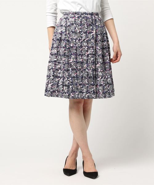 NARACAMICIE（ナラカミーチェ）の「フクレジャカードスカート（スカート・レディース・ネイビー/グリーン・LARGE/MEDIUM/SMALL）」の5枚目の写真