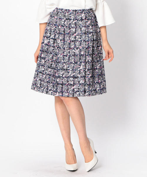 NARACAMICIE（ナラカミーチェ）の「フクレジャカードスカート（スカート・レディース・ネイビー/グリーン・LARGE/MEDIUM/SMALL）」の18枚目の写真