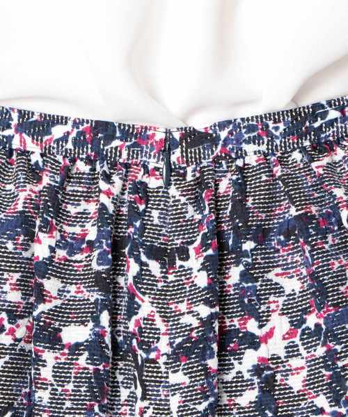 NARACAMICIE（ナラカミーチェ）の「フクレジャカードスカート（スカート・レディース・ネイビー/グリーン・LARGE/MEDIUM/SMALL）」の15枚目の写真