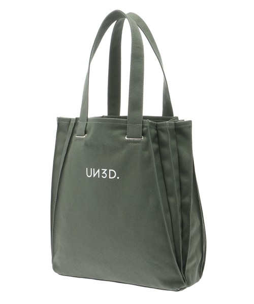 【UN3D.】アンスリード　キルティングトート カーキ完売品 MA－1 POCKET TOTE | UN3D./アンスリード | 三越