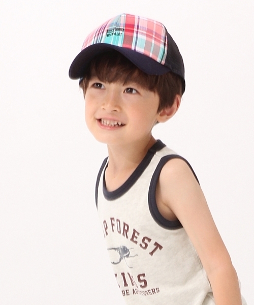 GLOBAL WORK（グローバルワーク）の「【キッズ】ドライ/メッシュCAP/782684（キャップ・キッズ・ライトピンク/スカイブルー/その他/レッド/グレー系その他6/ブラック/ネイビー/グレー/カーキ/ライトグレー/レッド系その他6/ピンク系その他3・LARGE/MEDIUM）」の11枚目の写真