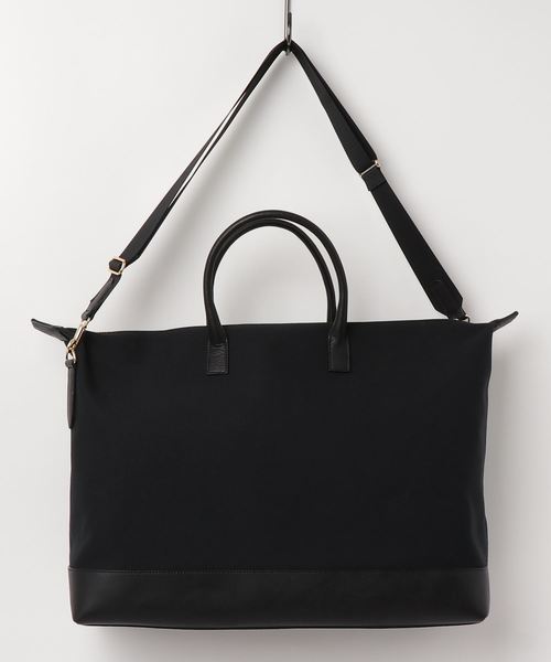 ESTNATION（エストネーション）の「ESTNATION / キャンバスボストンバッグ（ボストンバッグ・メンズ・ブラック・FREE）」の4枚目の写真