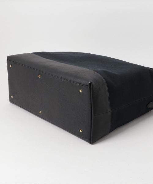 ESTNATION（エストネーション）の「ESTNATION / キャンバスボストンバッグ（ボストンバッグ・メンズ・ブラック・FREE）」の2枚目の写真