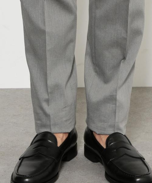 green label relaxing（グリーンレーベルリラクシング）の「COOL MOTION バーズアイ NP パンツ【接触冷感】◆（スラックス・メンズ・ライトグレー/ベージュ・SMALL/MEDIUM/LARGE/X-LARGE/X-SMALL）」の10枚目の写真