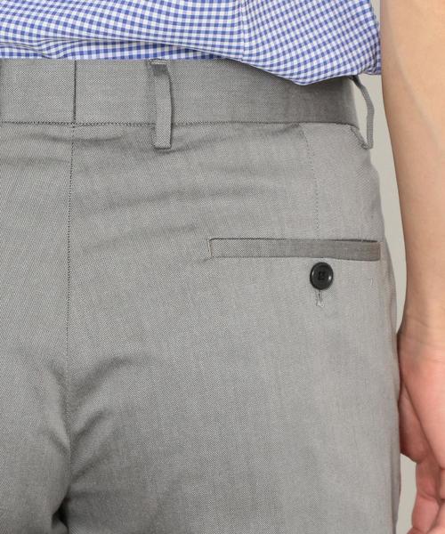 green label relaxing（グリーンレーベルリラクシング）の「COOL MOTION バーズアイ NP パンツ【接触冷感】◆（スラックス・メンズ・ライトグレー/ベージュ・SMALL/MEDIUM/LARGE/X-LARGE/X-SMALL）」の13枚目の写真