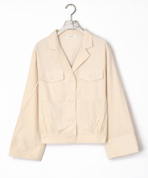 w closet | 長袖開襟シャツはおり..(シャツ/ブラウス)