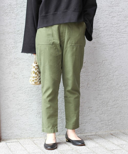 追加》ウォッシャブルバックサテンワイドパンツ（その他パンツ