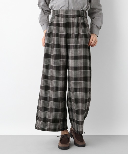 セール ツイルチェックワイドパンツ その他パンツ Lepsim レプシィム のファッション通販 Zozotown