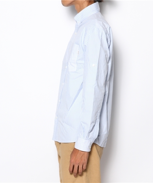 BEAMS(ビームス)の「□INTERFACE / B/H CRAZY STRIPE(シャツ/ブラウス・メンズ・サックスブルー・MEDIUM/LARGE)」の2枚目の写真