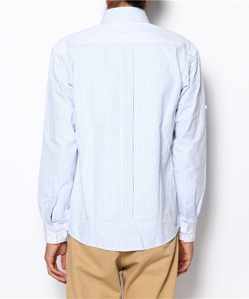 BEAMS(ビームス)の「□INTERFACE / B/H CRAZY STRIPE(シャツ/ブラウス・メンズ・サックスブルー・MEDIUM/LARGE)」の3枚目の写真