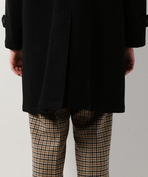 STILL BY HAND（スティルバイハンド）の「＜STILL BY HAND＞ BAL COLLAR COAT/コート（ステンカラーコート・メンズ・ケリー/ブラック・48/46）」の4枚目の写真
