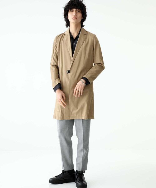 STUDIOUS（ステュディオス）の「【STUDIOUS】トリコチン テーパードスリムスラックス（その他パンツ・メンズ・ネイビー/グレー・1/2/3）」の14枚目の写真