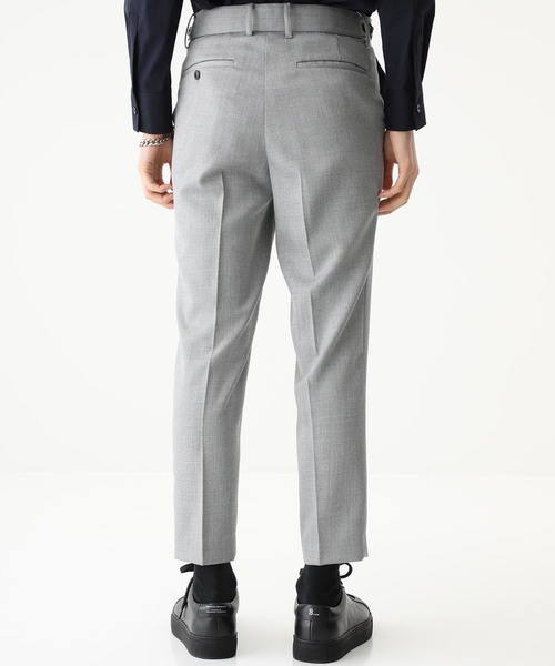 STUDIOUS（ステュディオス）の「【STUDIOUS】トリコチン テーパードスリムスラックス（その他パンツ・メンズ・ネイビー/グレー・1/2/3）」の10枚目の写真