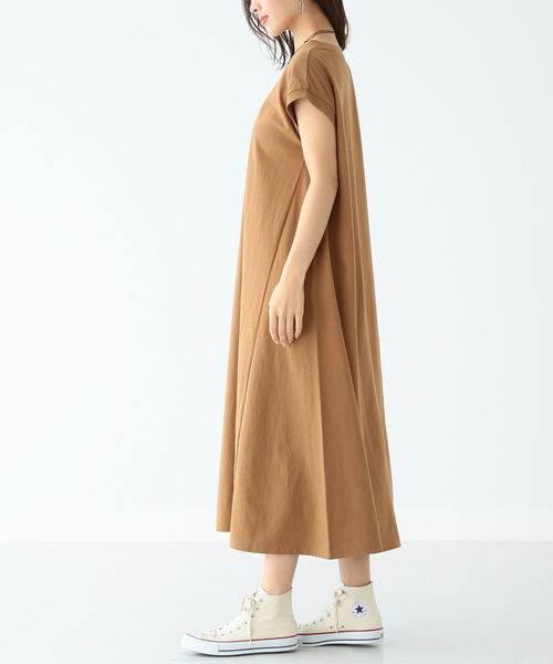 B:MING by BEAMS(ビーミングバイビームス)の「B:MING by BEAMS / 度詰天竺 ワンピース 19SS(ワンピース・レディース・ブラック/グリーン/キャメル・ONE SIZE)」の10枚目の写真