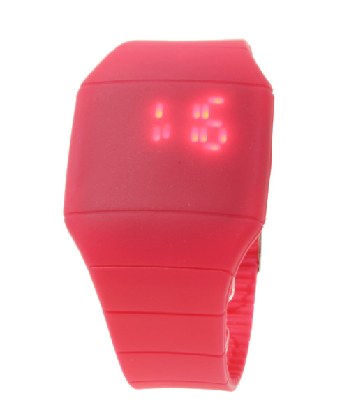 bpr BEAMS（ビーピーアール ビームス ）の「ON TIME / LED WATCH（アナログ腕時計・メンズ・ホワイト/ブラック/レッド/オレンジ/グリーン/ブルー・ONE SIZE）」の5枚目の写真