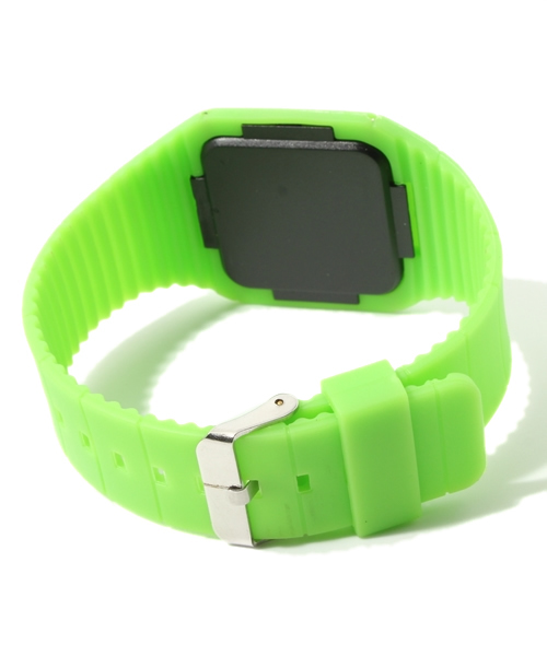 bpr BEAMS（ビーピーアール ビームス ）の「ON TIME / LED WATCH（アナログ腕時計・メンズ・ホワイト/ブラック/レッド/オレンジ/グリーン/ブルー・ONE SIZE）」の10枚目の写真