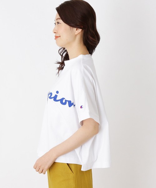 Champion ロゴワイドTシャツ（Tシャツ/カットソー）｜Champion