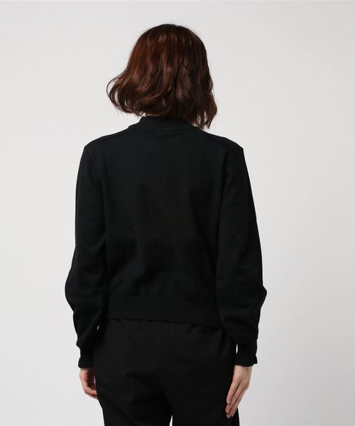 Culture Medium（カルチャーミディアム）の「肩ワッフル編フリルH/N（ニット/セーター・レディース・ブラック/ベージュ・FREE）」の3枚目の写真