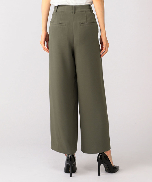 A/C DESIGN BY ALPHA CUBIC(エーシーデザインバイアルファキュービック)の「フロントタックワイドパンツ(その他パンツ・レディース・カーキ/ブラック/モカ・61/64/67/70)」の18枚目の写真