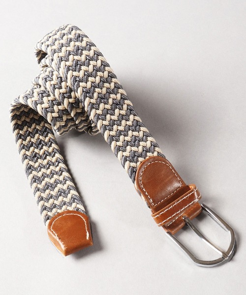 FUNALIVE(ファンアライブ)の「JON PUレザーストレッチメッシュベルト(ベルト・メンズ・ブルー/グレー系その他4/ブラウン/ブラウン系その他2/グレー系その他/イエロー/グレー/ホワイト×ネイビー/グリーン系その他/ネイビー/グレー系その他3/ブラック×グレー/ブラック/ブルー系その他/カーキ/ブラウン系その他/ベージュ系その他2/ブルー系その他2/ブラック系その他2/ブラック系その他3/オフホワイト/ブラック×ホワイト/グレー系その他2/レッド系その他2/ベージュ系その他/チャコール/ブラウン系その他3/グリーン系その他2/ブルー系その他4/ホワイト×グレー/ベージュ/レッド/ブラウン系その他4/ブルー系その他5/ブルー系その他6/ブルー系その他7/レッド系その他3/ピンク系その他/グレー×ホワイト/ライトグリーン/ワインレッド/グリーン/ブルー系その他3/ブラック系その他/ピンク/サーモンピンク/ライトブラウン/レッド系その他/その他2/グレー系その他6/グリーン系その他3/その他/ブラウン系その他6/ブラック系その他4/ブラウン系その他5/ブラック系その他5/グリーン系その他4/グレー系その他5/その他1/ベージュ系その他3/ブラック×グリーン/ブラウン系その他7/その他4/その他3/その他5/ブラック系1・FREE)」の19枚目の写真