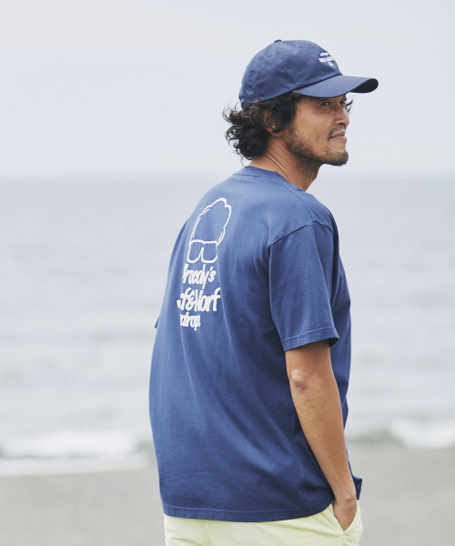 BAYFLOW（ベイフロー）の「【SURF & NORF】ブロッコリーTee（Tシャツ/カットソー・メンズ・ホワイト/ブルー/ライトグリーン・SMALL/MEDIUM/LARGE）」の3枚目の写真