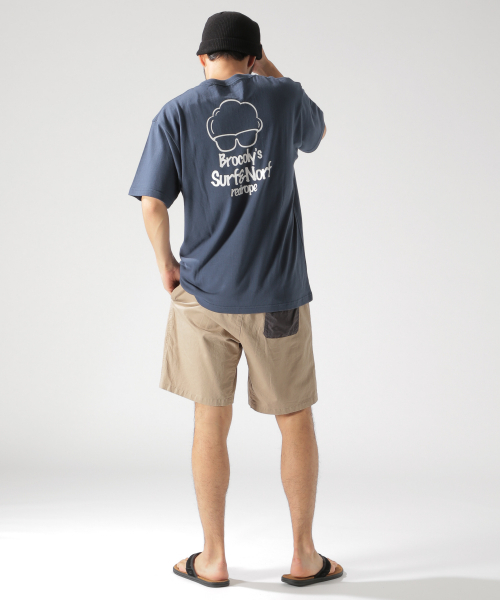 BAYFLOW（ベイフロー）の「【SURF & NORF】ブロッコリーTee（Tシャツ/カットソー・メンズ・ホワイト/ブルー/ライトグリーン・SMALL/MEDIUM/LARGE）」の12枚目の写真