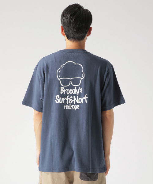 BAYFLOW（ベイフロー）の「【SURF & NORF】ブロッコリーTee（Tシャツ/カットソー・メンズ・ホワイト/ブルー/ライトグリーン・SMALL/MEDIUM/LARGE）」の21枚目の写真