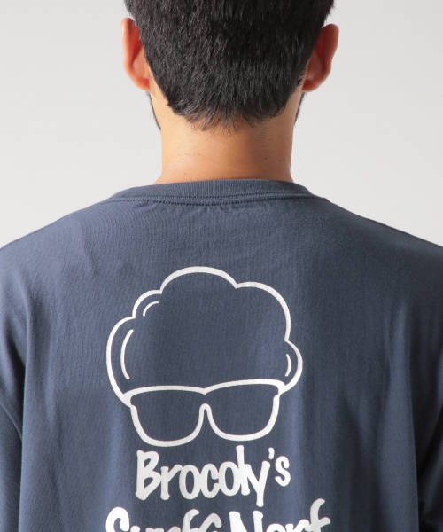 BAYFLOW（ベイフロー）の「【SURF & NORF】ブロッコリーTee（Tシャツ/カットソー・メンズ・ホワイト/ブルー/ライトグリーン・SMALL/MEDIUM/LARGE）」の10枚目の写真