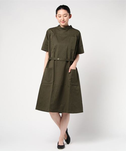 WEGO(ウィゴー)の「WEGO VINTAGE/メディカルドレス(ワンピース・レディース・ブラック/ベージュ/カーキ・FREE)」の15枚目の写真