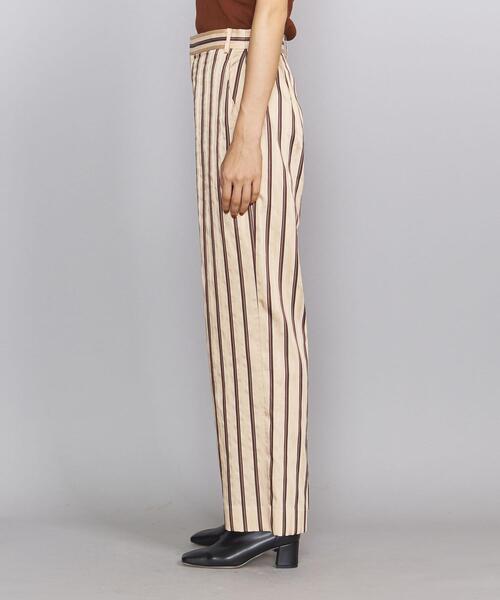 BEAUTY&YOUTH UNITED ARROWS(ビューティーアンドユースユナイテッドアローズ)の「BY サテンドビー ストライプストレートパンツ◆(その他パンツ・レディース・オフホワイト/ベージュ/その他3・MEDIUM/SMALL)」の15枚目の写真