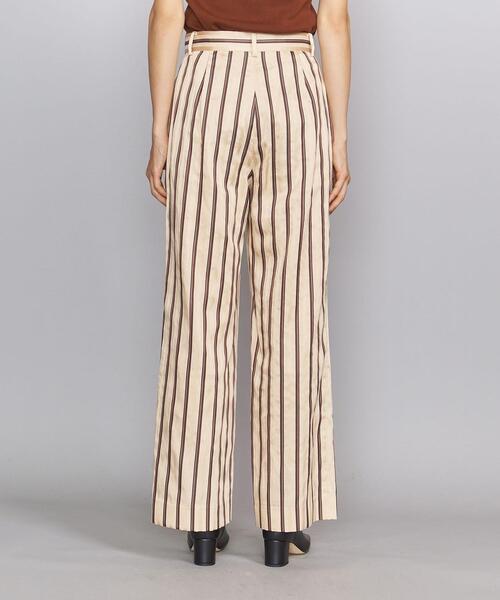 BEAUTY&YOUTH UNITED ARROWS(ビューティーアンドユースユナイテッドアローズ)の「BY サテンドビー ストライプストレートパンツ◆(その他パンツ・レディース・オフホワイト/ベージュ/その他3・MEDIUM/SMALL)」の16枚目の写真