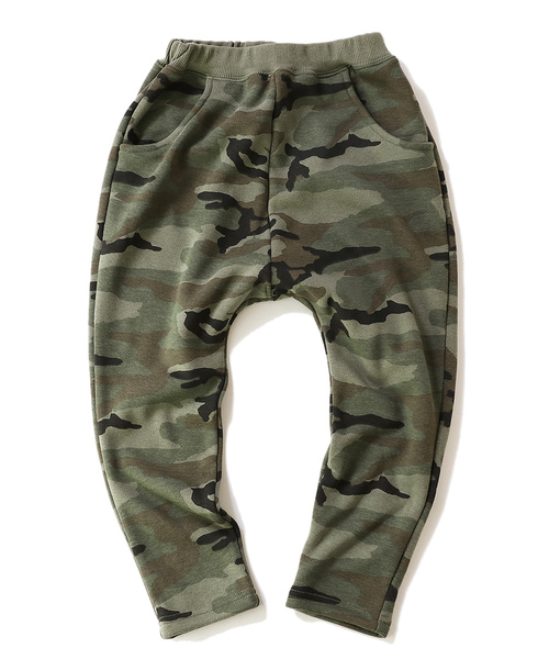 devirock（デビロック）の「プリント裏シャギーサルエルパンツ（その他パンツ・キッズ・ブラウン系その他2/ブラック系その他2/ブラウン系その他/杢グレー/ブラック系その他/カモフラージュ/ネイビー/ベージュ・160cm/110cm/100cm/120cm/130cm/140cm/150cm/80ｃｍ/95cm/90cm）」の22枚目の写真