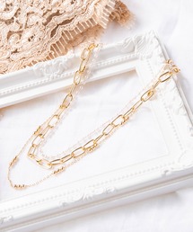WEGO | WEGO/3連パールネックレス(ネックレス)