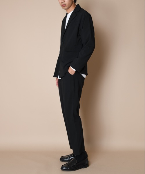 SUPERTHANKS(スーパーサンクス)の「テーパードパンツ■セットアップ対応■(ユニセックス)(スラックス・メンズ・ブラック・SMALL/MEDIUM/LARGE)」の9枚目の写真