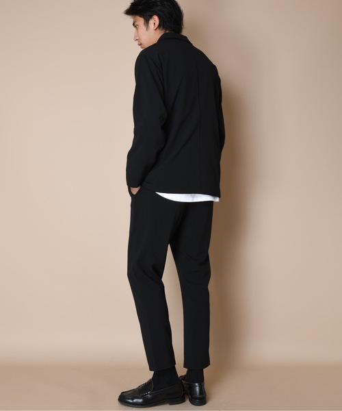 SUPERTHANKS(スーパーサンクス)の「テーパードパンツ■セットアップ対応■(ユニセックス)(スラックス・メンズ・ブラック・SMALL/MEDIUM/LARGE)」の10枚目の写真