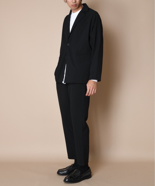 SUPERTHANKS(スーパーサンクス)の「テーパードパンツ■セットアップ対応■(ユニセックス)(スラックス・メンズ・ブラック・SMALL/MEDIUM/LARGE)」の12枚目の写真