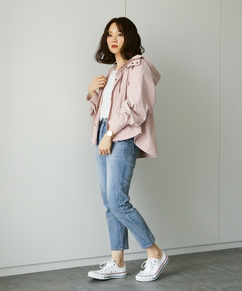 earth music&ecology(アースミュージックアンドエコロジー)の「COTTON USAデニムパンツ(テーパード)*(デニムパンツ・レディース・サックスブルー/その他5・SMALL/MEDIUM/LARGE)」の11枚目の写真