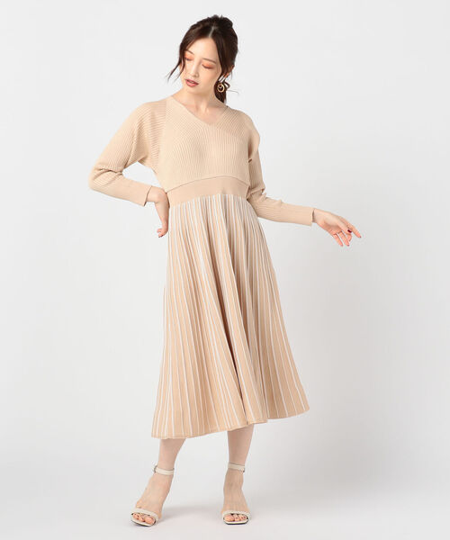 セール リブドルマンワンピース ワンピース Nolley S Sophi ノーリーズソフィ のファッション通販 Zozotown