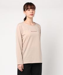 ロゴプリントロンTシャツ