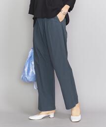 BEAUTY&YOUTH UNITED ARROWS | BY コットンタイプライタータックハイウエストベルトワイドパンツ(その他パンツ)