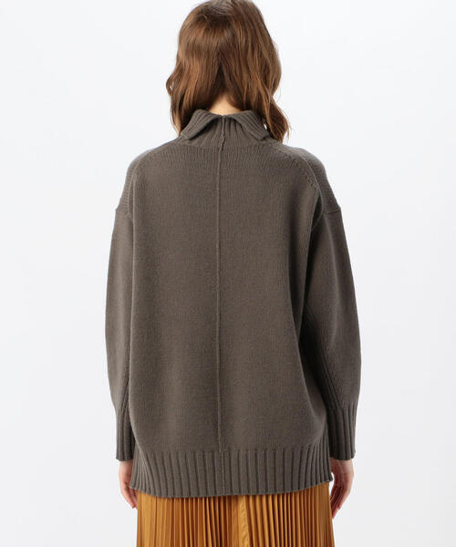 MACPHEE（マカフィー）の「ラムカシミヤ タートルネックプル