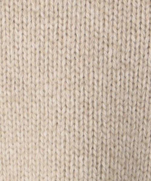 MACPHEE ラム カシミヤ タートルネック ニット オフホワイト MACPHEE（マカフィー）の「ラムカシミヤ タートルネックプル