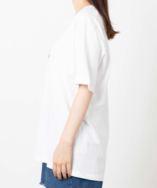 WEGO(ウィゴー)の「WEGO/バックガールプリントTシャツ(Tシャツ/カットソー・レディース・ホワイト/ブラック・SMALL/MEDIUM/LARGE)」の8枚目の写真