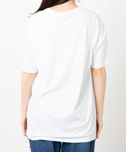 WEGO(ウィゴー)の「WEGO/バックガールプリントTシャツ(Tシャツ/カットソー・レディース・ホワイト/ブラック・SMALL/MEDIUM/LARGE)」の9枚目の写真
