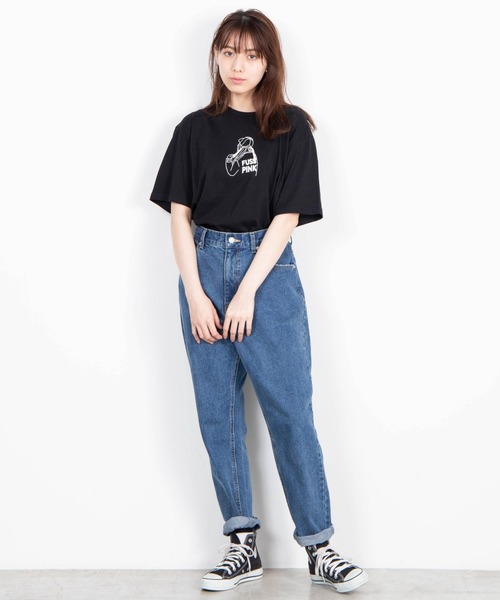 WEGO(ウィゴー)の「WEGO/バックガールプリントTシャツ(Tシャツ/カットソー・レディース・ホワイト/ブラック・SMALL/MEDIUM/LARGE)」の18枚目の写真