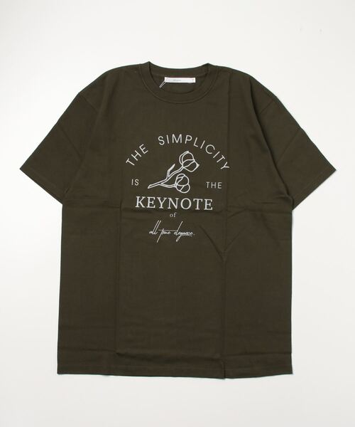 rehacer(レアセル)の「rehacer : Keynote College Logo On HW T-shirt / キートーンカレッジ ロゴ ヘビーウェイト Tシャツ(Tシャツ/カットソー・メンズ・ブラック/グリーン/マスタード/ワインレッド/ホワイト/グレー/カーキ・SMALL/MEDIUM/LARGE/X-LARGE)」の5枚目の写真