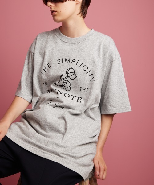 rehacer(レアセル)の「rehacer : Keynote College Logo On HW T-shirt / キートーンカレッジ ロゴ ヘビーウェイト Tシャツ(Tシャツ/カットソー・メンズ・ブラック/グリーン/マスタード/ワインレッド/ホワイト/グレー/カーキ・SMALL/MEDIUM/LARGE/X-LARGE)」の9枚目の写真